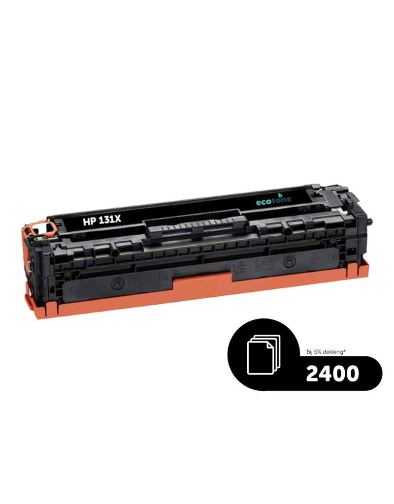 Ecotone Ecopack (Replaces HP 131X CF210X toner) 3xBL - (BL 3x2400 Pages)