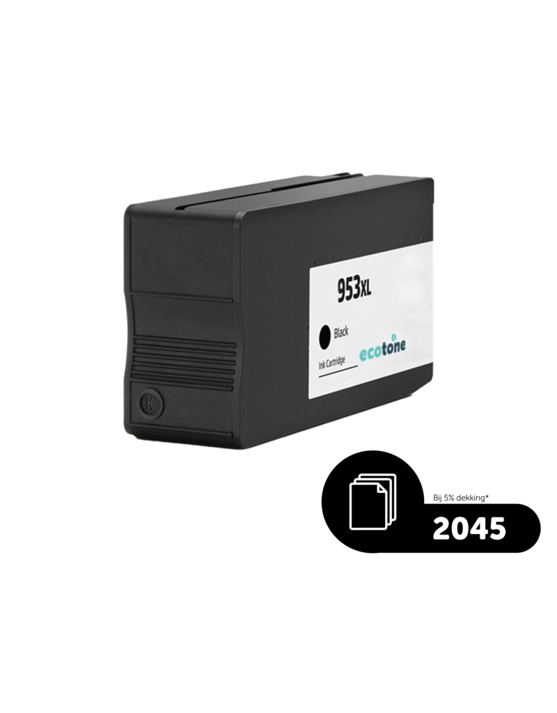 Ecotone Ecopack (Replaces HP 953XL L0S70AE ink) 4xBL - (BL 4x2045 Pages)
