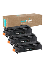 Ecotone Ecopack (Replaces HP 05A CE505A toner) 3xBL - (BL 3x2300 Pages)