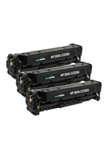 Ecotone Ecopack (Replaces HP 304A CC530A toner) 3xBL - (BL 3x3500 Pages)