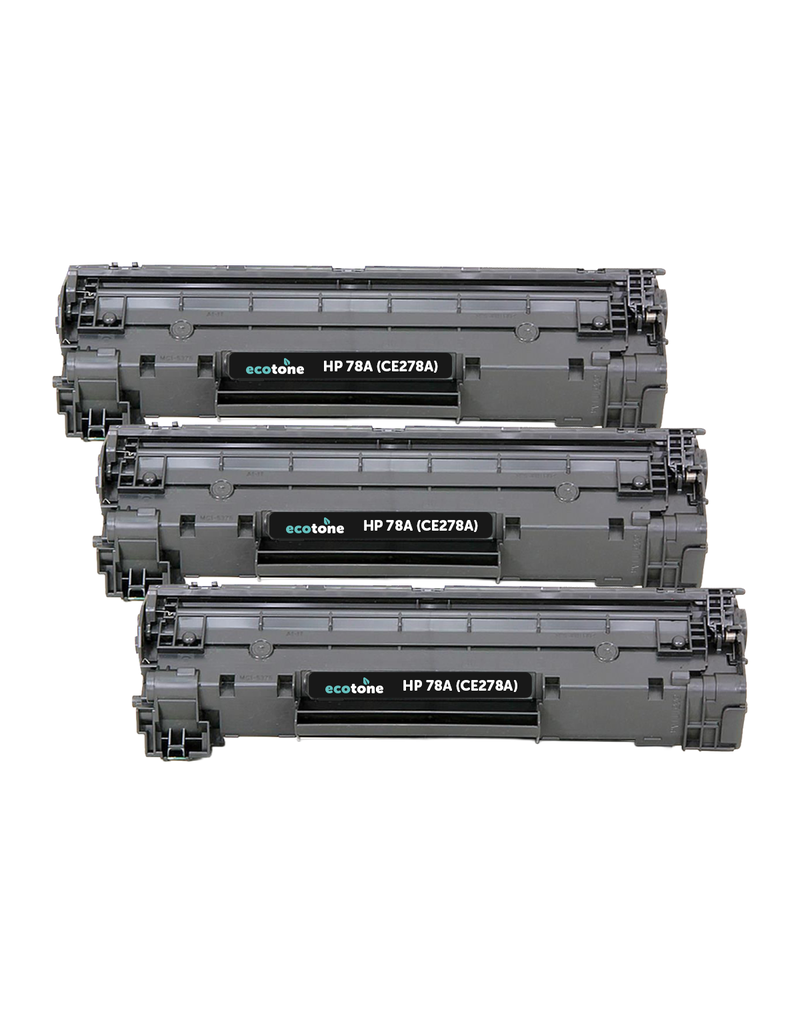 Ecotone Ecopack (Replaces HP 78A CE278A toner) 3xBL - (BL 3x4000 Pages)