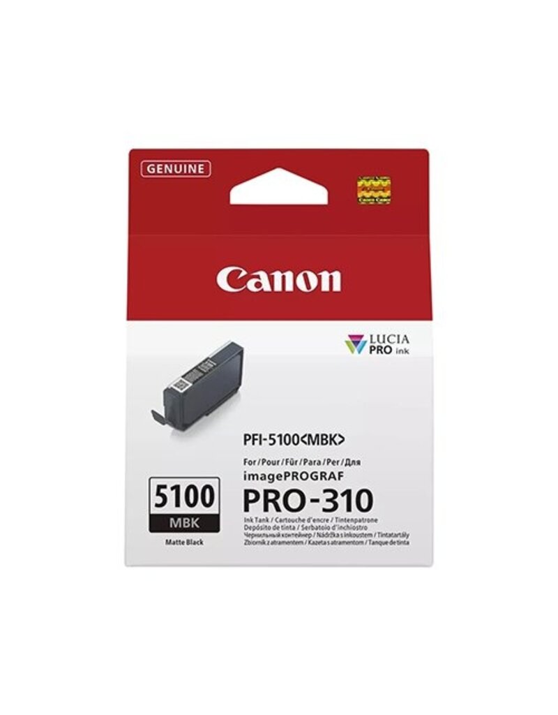 Canon Canon PFI-5100MBK (6951C001) ink matte black 14ml (original)