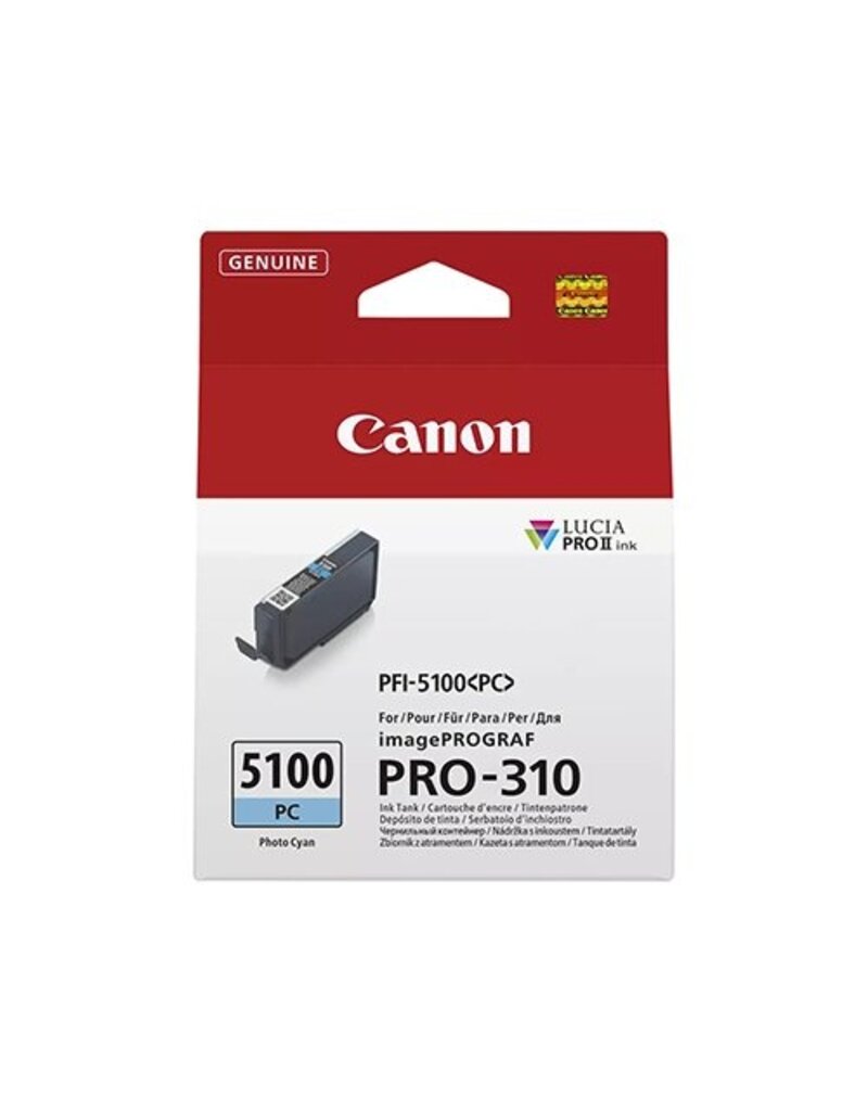 Canon Canon PFI-5100PC (6956C001) ink photo cyan 14ml (original)