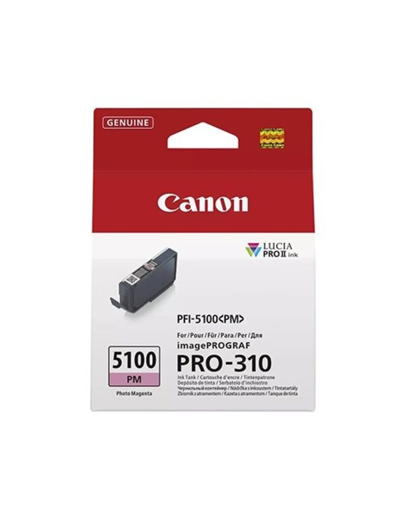 Canon Canon PFI-5100PM (6957C001) ink ph. magenta 14ml (original)