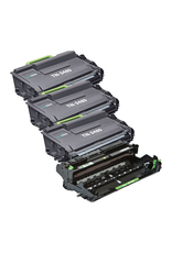 Ecotone Ecopack (Replaces Brother TN-3480 toner/drum) 3xBl+1xDr - (BL 3x8000 Pages) (Drum 1x50000 Pages)
