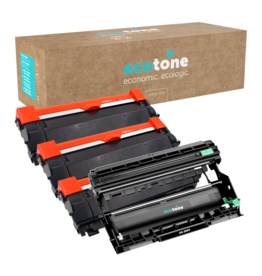 Ecotone Ecopack (Replaces Brother TN-2420 toner/drum) 3xBl+1xDr
