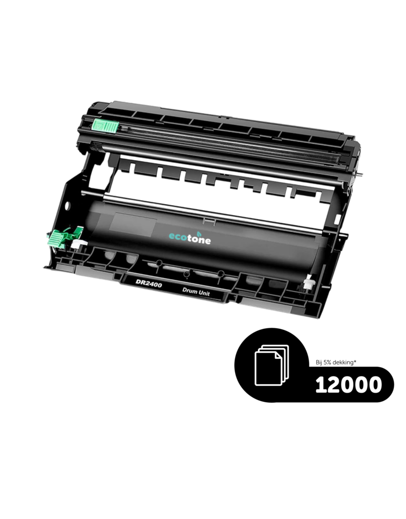 Ecotone Ecopack (Replaces Brother TN-2420 toner/drum) 3xBl+1xDr - (BL 3x3000 Pages) (Drum 1x12000 Pages)