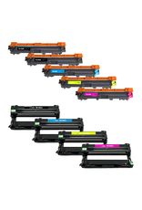 Ecotone Ecopack (Replaces Brother TN-246 toner/Drum) 2xBL+1xCMY+1xDr - (BL 2x2500 Pages) (CMY 3x2200 Pages) (Drum 1x15000 Pages)