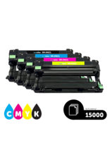 Ecotone Ecopack (Replaces Brother TN-246 toner/Drum) 2xBL+1xCMY+1xDr - (BL 2x2500 Pages) (CMY 3x2200 Pages) (Drum 1x15000 Pages)