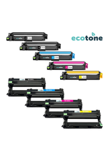 Ecotone Ecopack (Replaces Brother TN-243 toner/Drum) 2xBL+1xCMY+1xDr - (BL 2x1000 Pages) (CMY 3x1000 Pages) (Drum 1x18000 Pages)