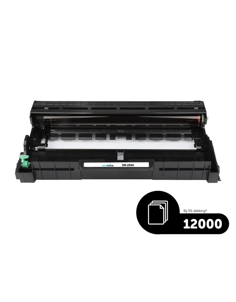 Ecotone Ecopack (Replaces Brother TN-2320 toner/drum) 4xBlack + 1xDr - (BL 4x2600 Pages) (Drum 1x12000 Pages)