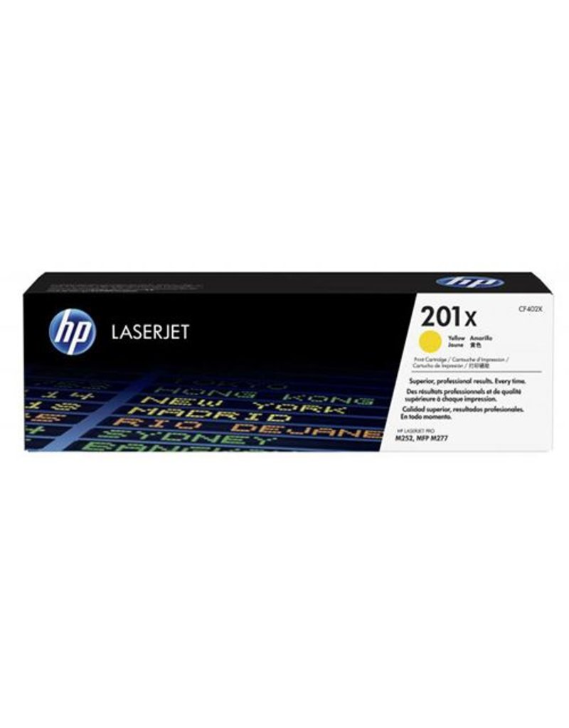 HP HP 201X (CF402X) toner yellow 2300 pages (original)