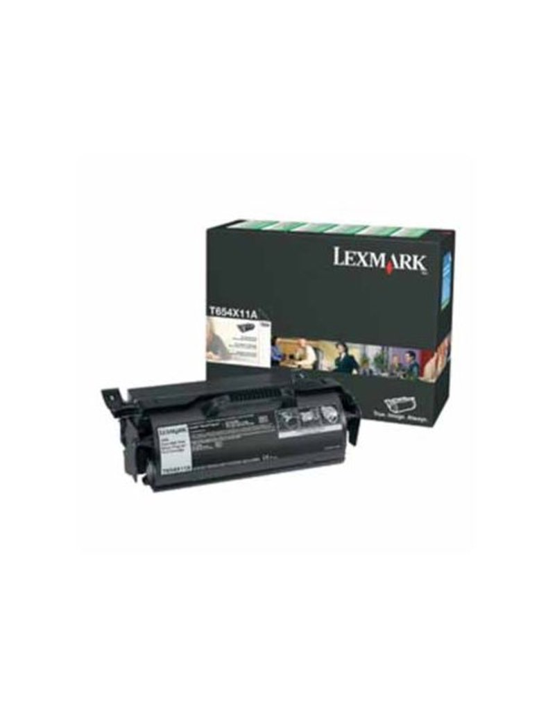 Lexmark Lexmark T654X11E toner black 36000 pages return (original)