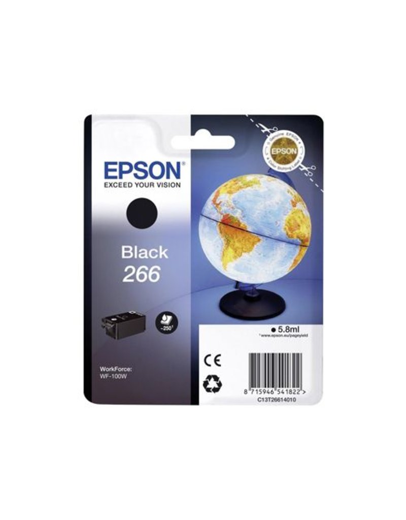 Epson Epson 266 (C13T26614010) ink black 250 pages (original)