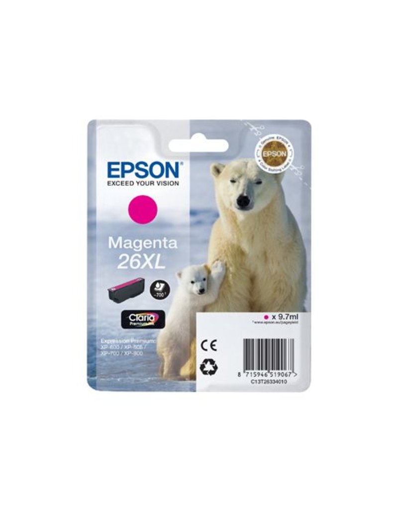 Epson Epson T26XL (C13T26334012) ink magenta 700 pages (original)