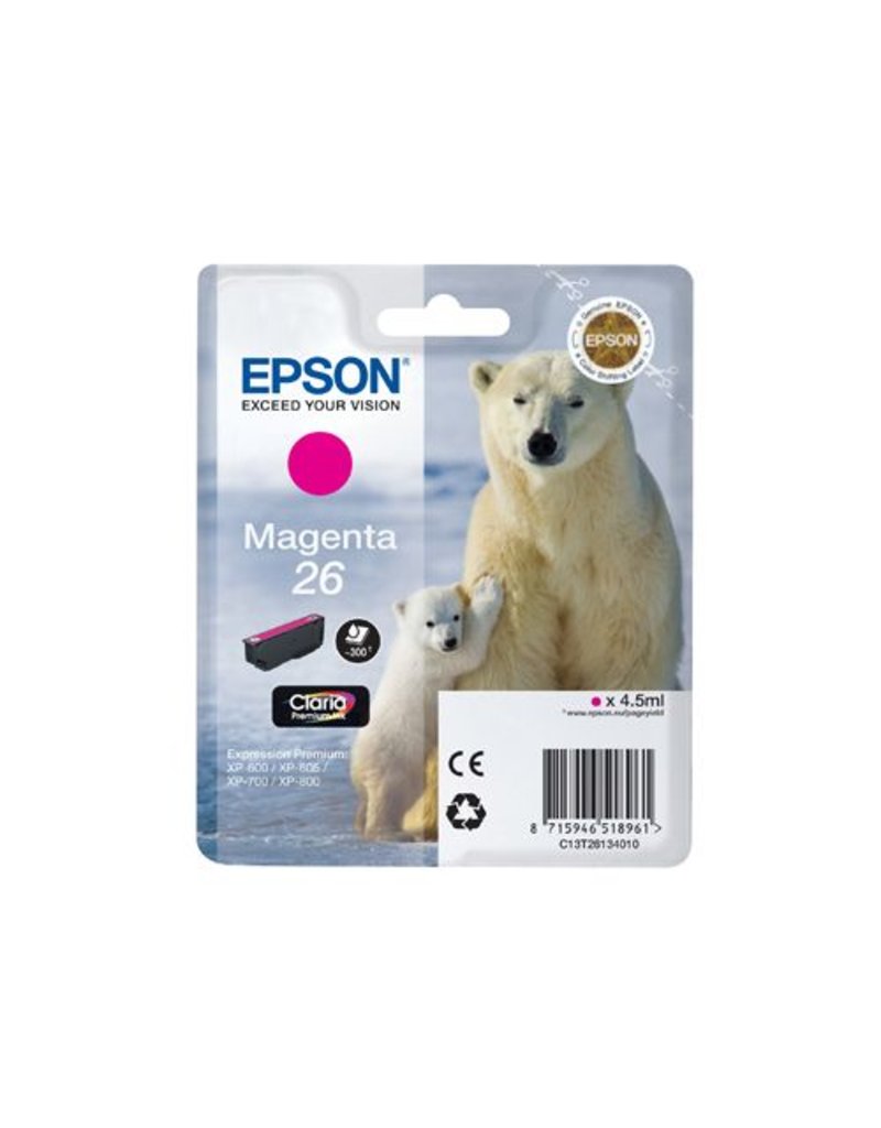 Epson Epson 26 (C13T26134010) ink magenta 300 pages (original)