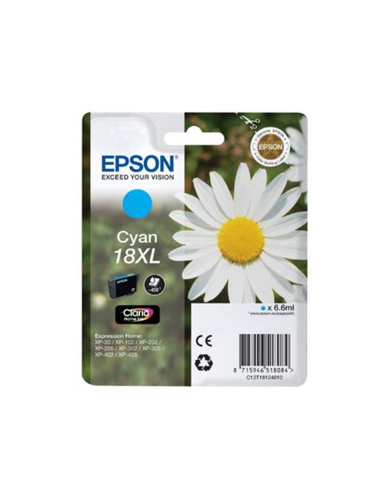 Epson Epson 18XL (C13T18124012) ink cyan 450 pages (original)