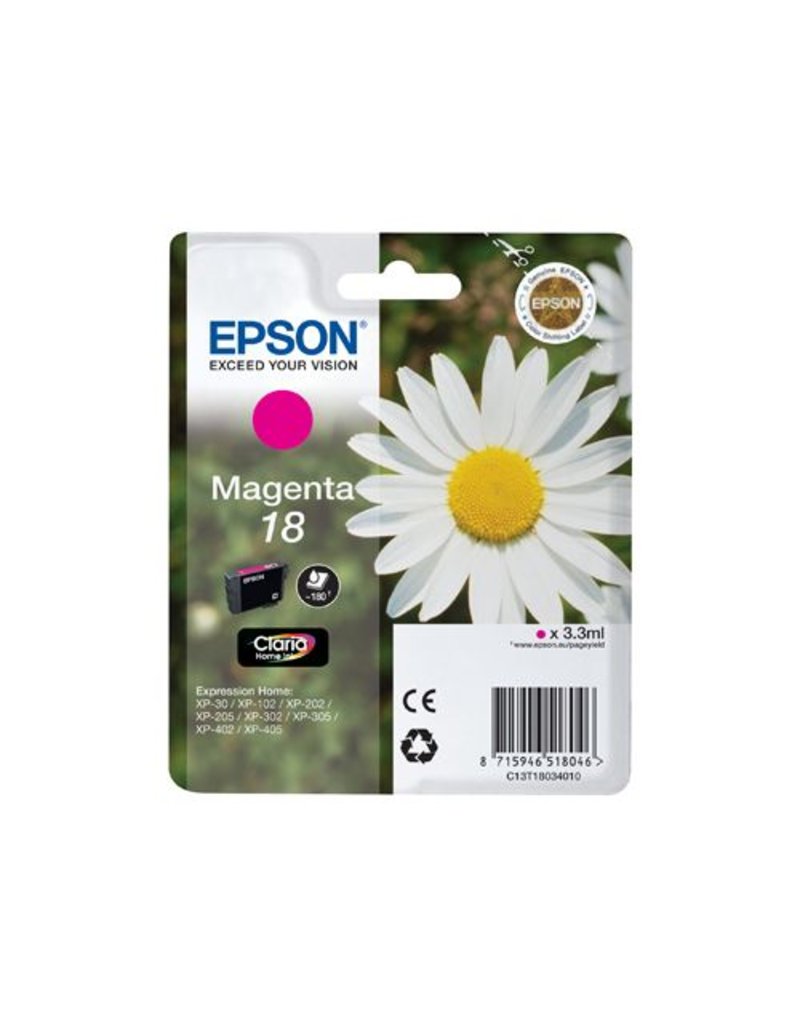 Epson Epson 18 (C13T18034010) ink magenta 180 pages (original)