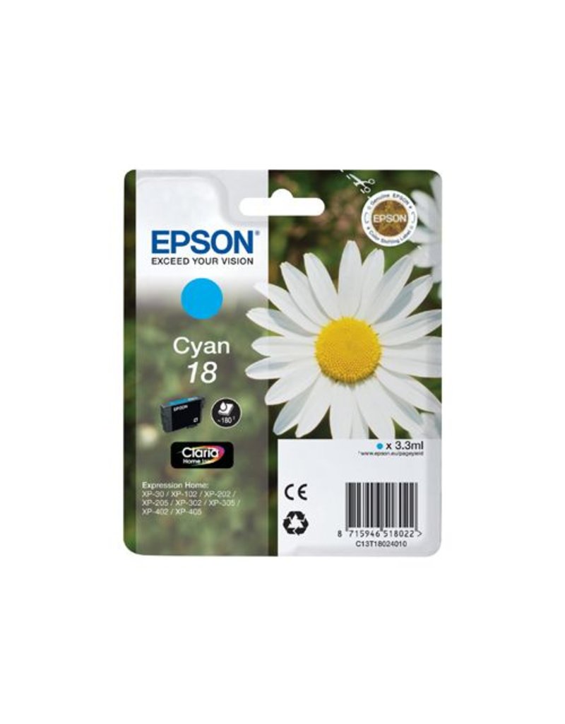 Epson Epson 18 (C13T18024010) ink cyan 180 pages (original)