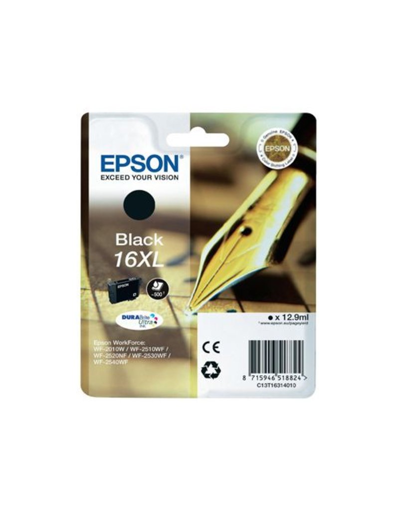 Epson Epson 16XL (C13T16314012) ink black 500 pages (original)