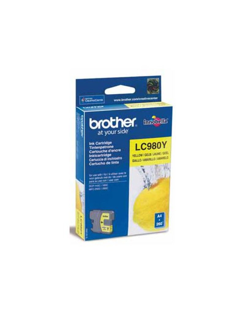 Brother Brother LC-980Y ink yellow 260 pages (original)