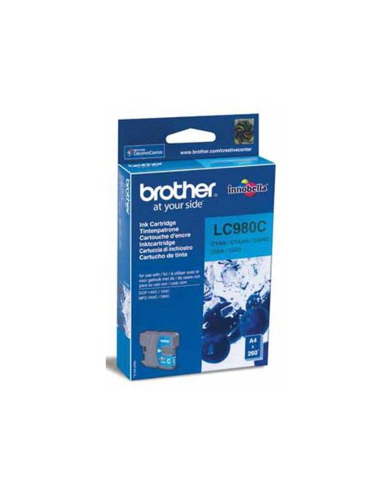 Brother Brother LC-980C ink cyan 260 pages (original)