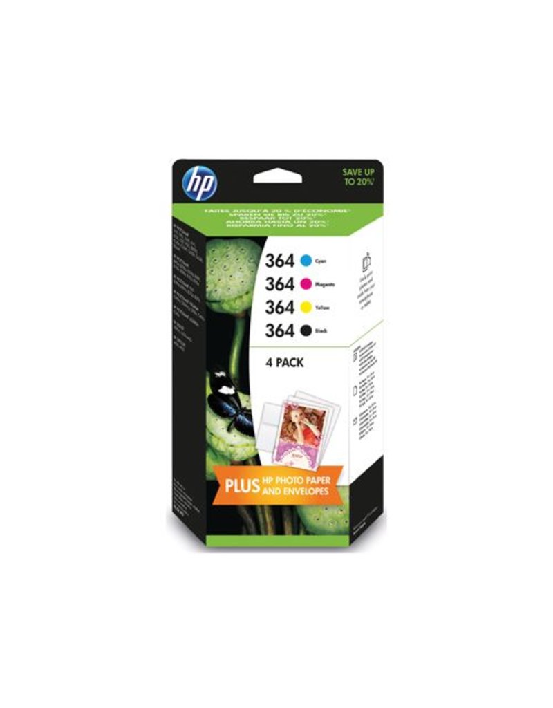 HP HP 364 (N9J73AE) multipack black + 3 color (original)