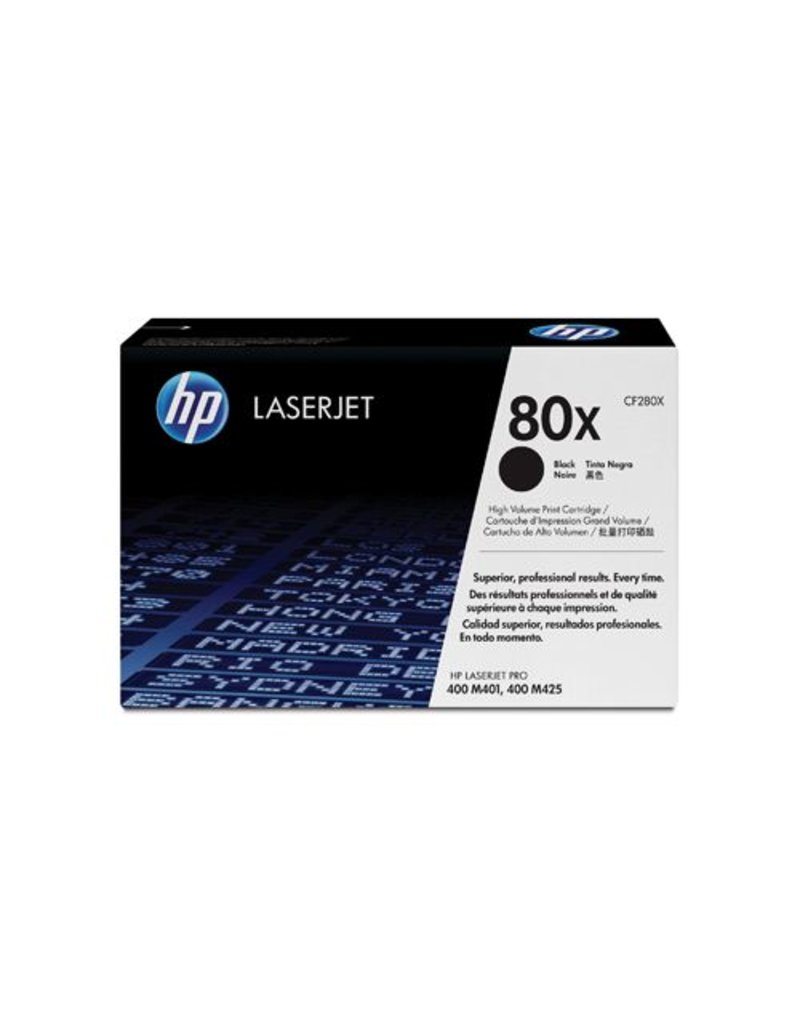 HP HP 80X (CF280X) toner black 6900 pages (original)