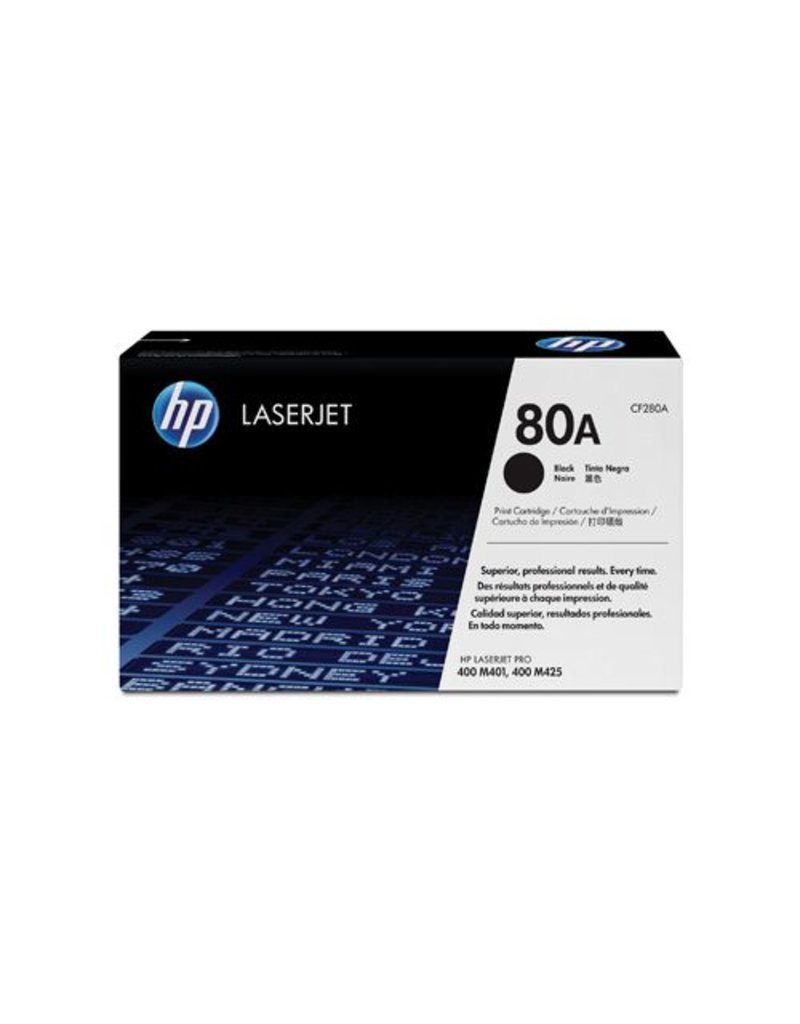 HP HP 80A (CF280A) toner black 2700 pages (original)