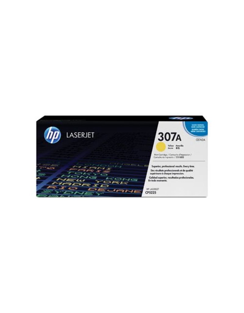 HP HP 307A (CE742A) toner yellow 7300 pages (original)