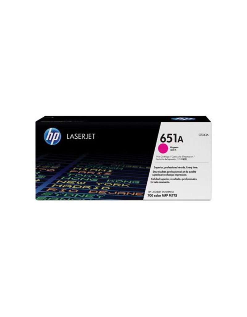 HP HP 651A (CE343A) toner magenta 16000 pages (original)