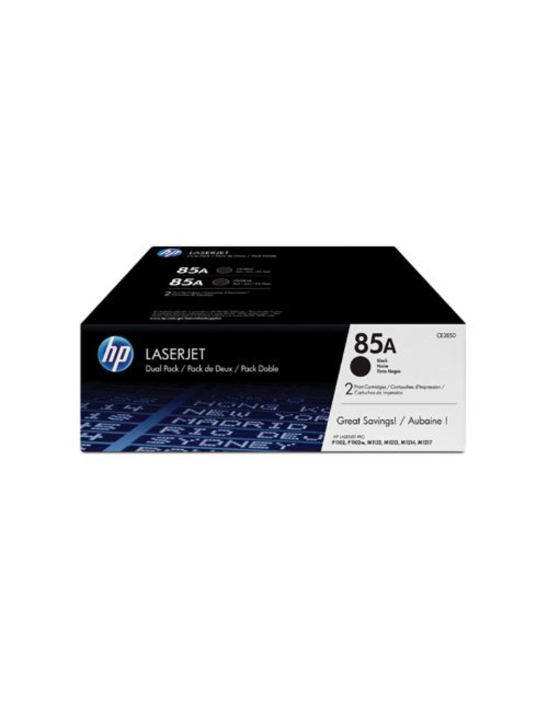 HP HP 85A (CE285AD) duopack black 2x1600 pages (original)