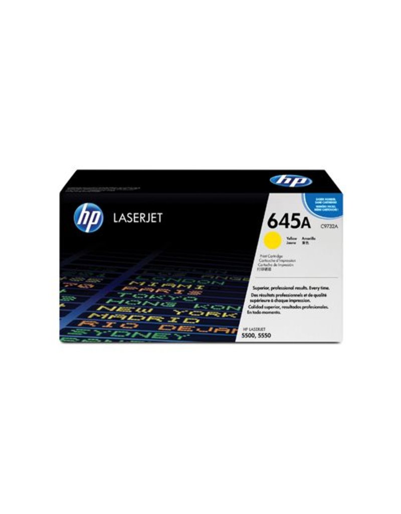 HP HP 645A (C9732A) toner yellow 12000 pages (original)
