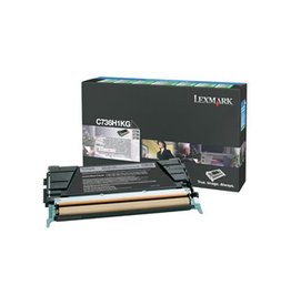 Lexmark Lexmark C736H1KG toner black 12000 pages return (original)