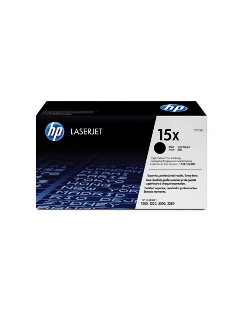 HP HP 15X (C7115X) toner black 3500 pages (original)