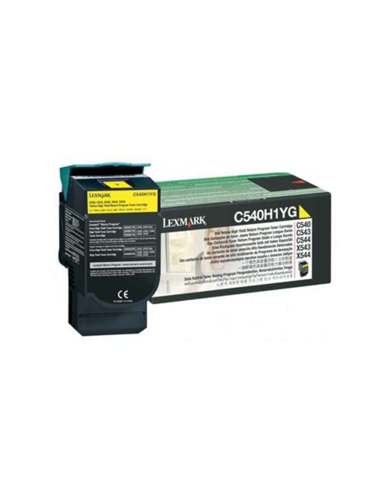 Lexmark Lexmark C540H1YG toner yellow 2000 pages return (original)