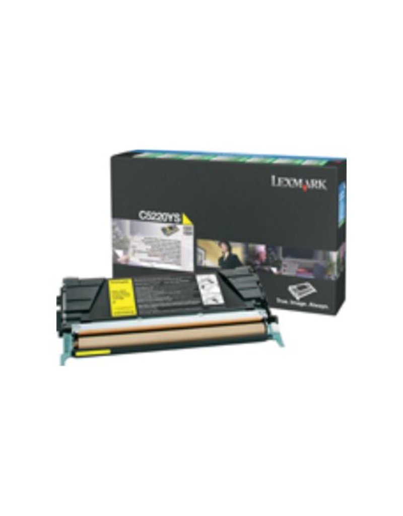 Lexmark Lexmark C5220YS toner yellow 3000 pages return (original)