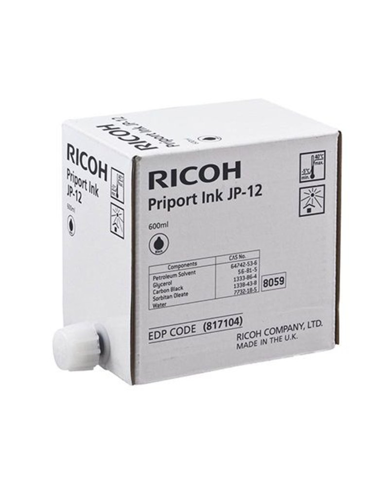 Ricoh Ricoh JP12 (817104) ink black 5x600ml (original)