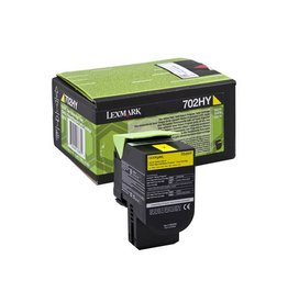 Lexmark Lexmark 702HY (70C2HY0) toner yellow 3K return (original)