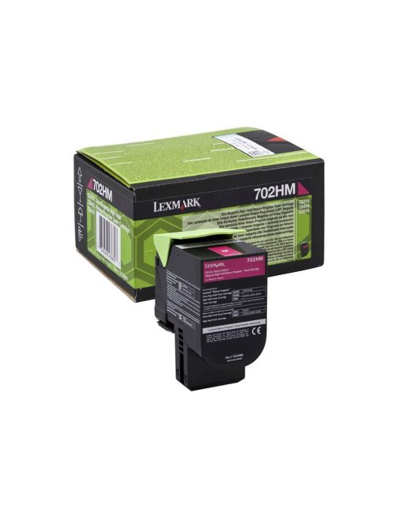 Lexmark Lexmark 702HM (70C2HM0) toner magenta 3K return (original)