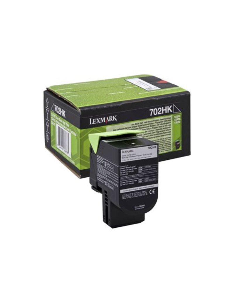 Lexmark Lexmark 702HK (70C2HK0) toner black 4K return (original)