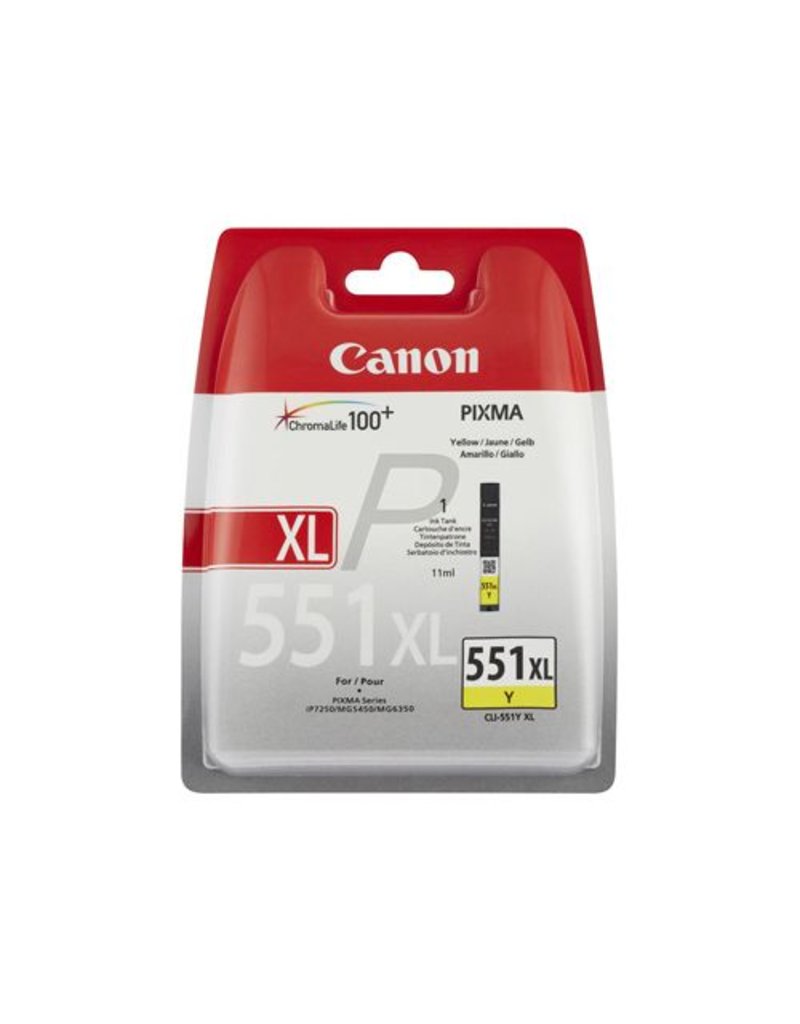 Canon Canon CLI-551Y XL (6446B001) ink yellow 695p (original)