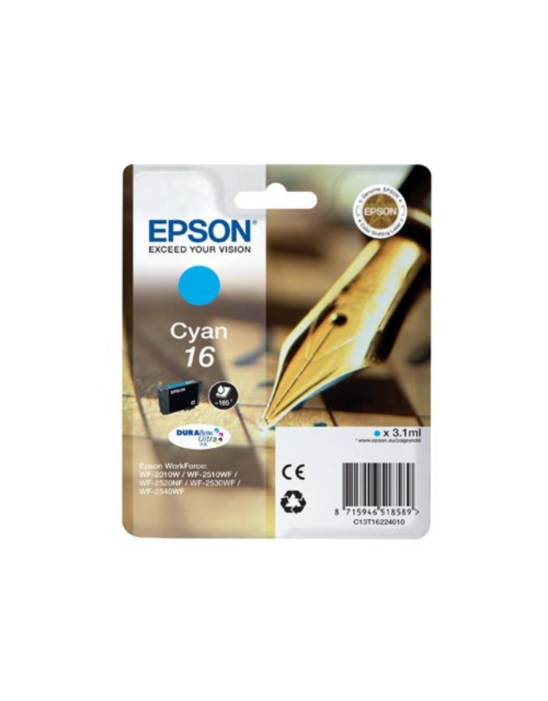 Epson Epson 16 (C13T16224010) ink cyan 165 pages (original)