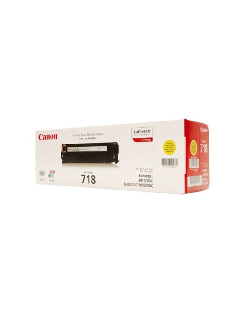 Canon Canon 718 (2659B002) toner yellow 2900 pages (original)