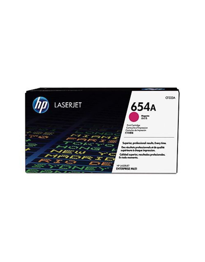 HP HP 654a (CF332A) toner yellow 15000 pages (original)