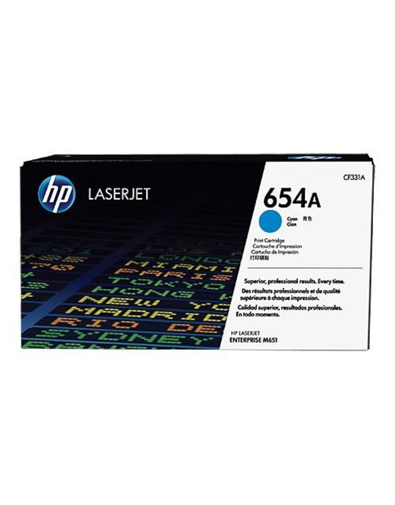 HP HP 654a (CF331A) toner cyan 15000 pages (original)