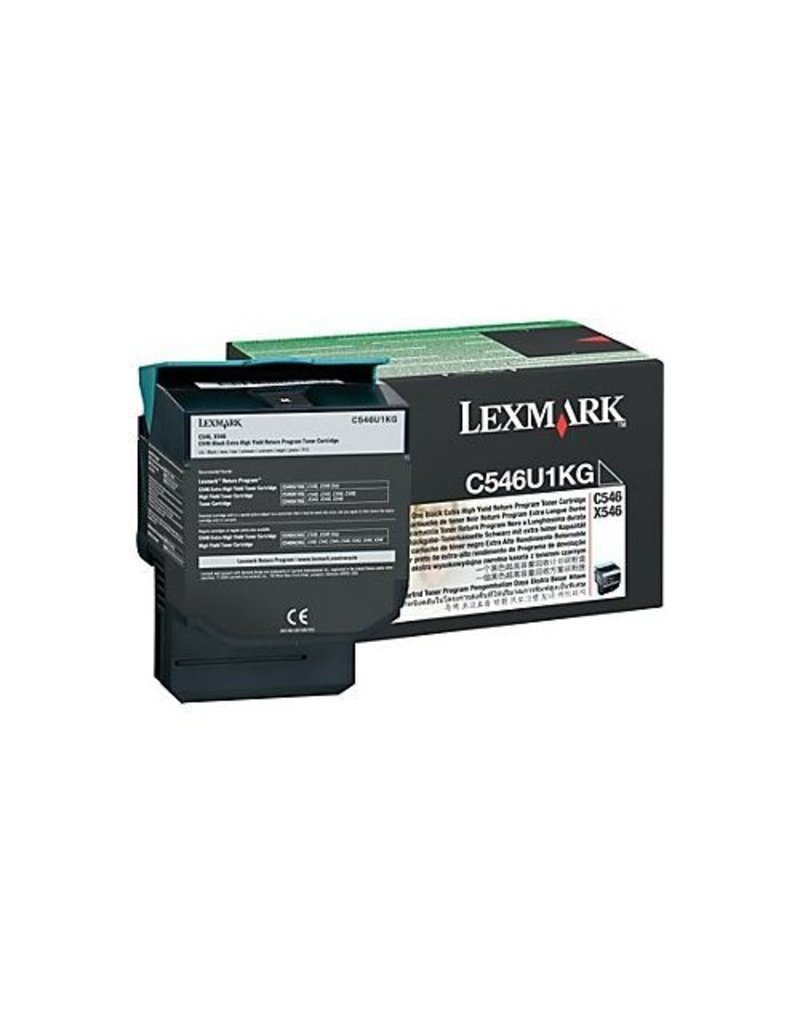 Lexmark Lexmark C546U1KG toner black 8000 pages return (original)