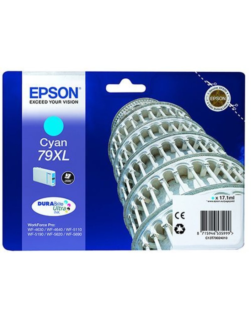 Epson Epson 79XL (C13T79024010) ink cyan 2000 pages (original)