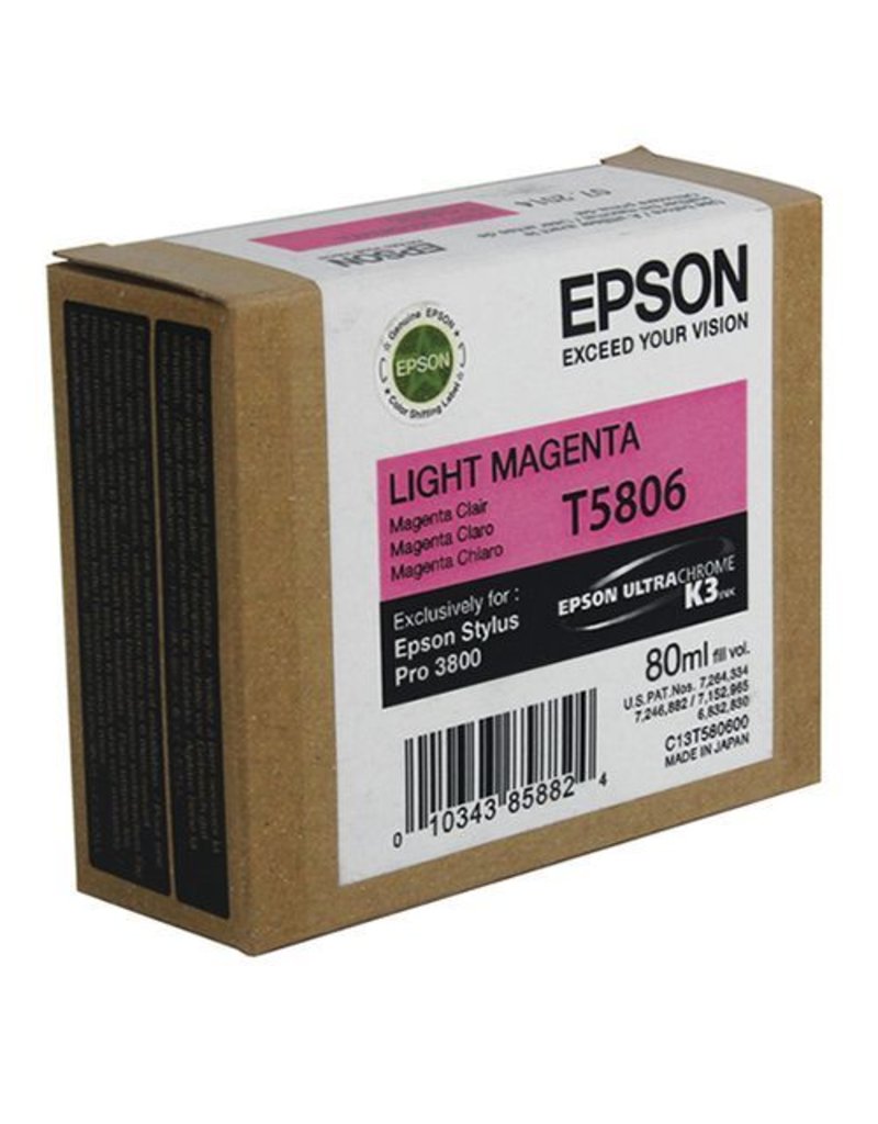 Epson Epson T580b (C13T580B00) ink light magenta 80ml (original)