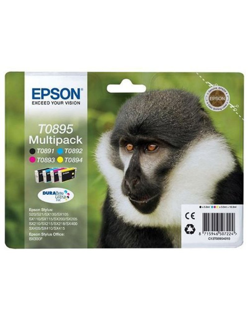 Epson Epson T0895 (C13T08954010) multipack c/m/y/bk (original)